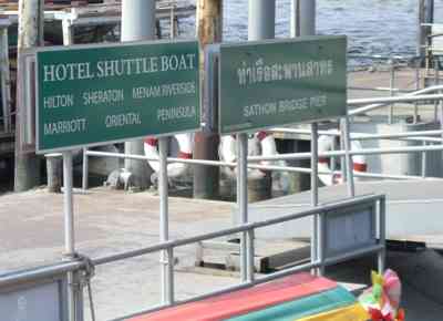 Sathorn Pier Hotel Shuttles