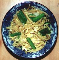 Gebratene Bambussprossen Rezept