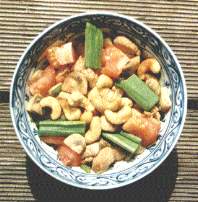 Huhn mit Cashews