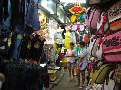 Chatuchak Markt Textilien