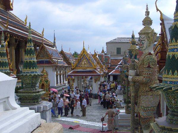 Tempelwächter im Grand Palace