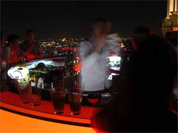 Skybar im Sirocco Bangkok