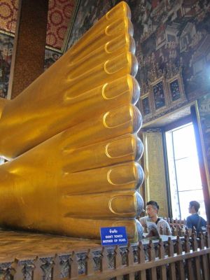 Wat Pho Buddha Fuesse