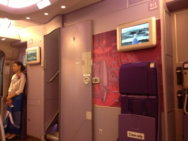 Thai Airways A380 Eingang