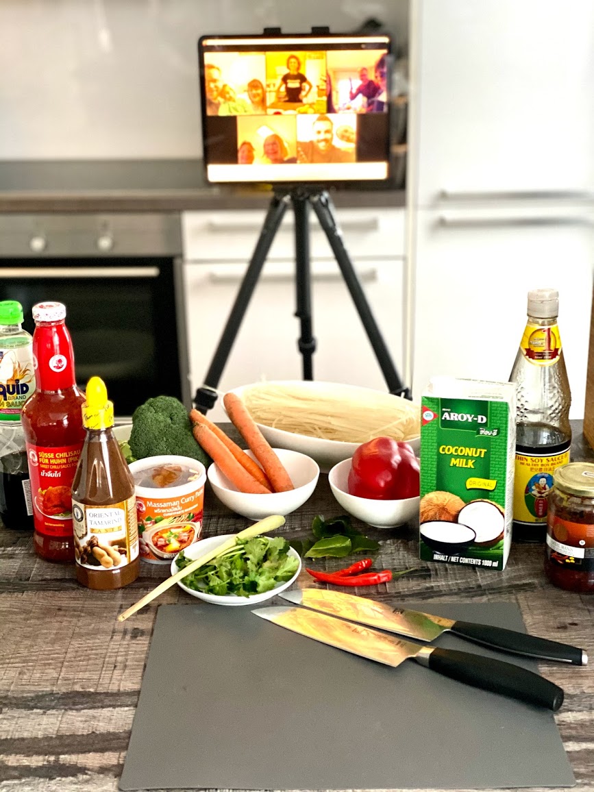 Online Thai und Sushi Kochkurse