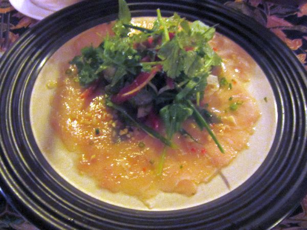 Poppies Samui Thunfisch Carpaccio