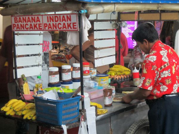 Thailand Bananenpfannkuchen