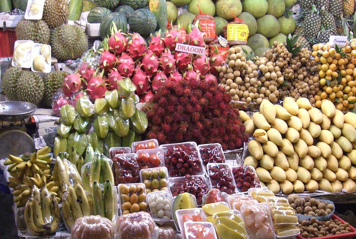 Thailändische Früchte